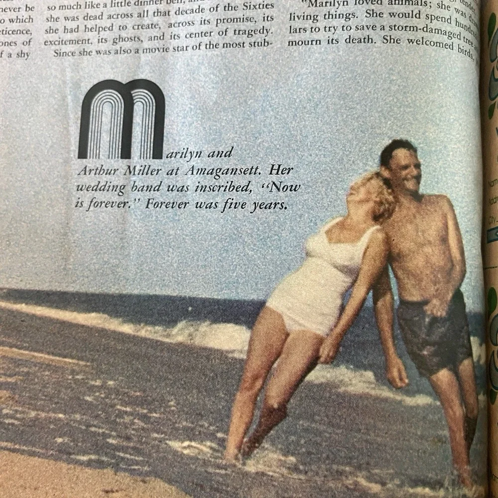 Ladies Home Journal Magazine July 1973 Marilyn Monroe‎ by Norman Mailer Vintage
